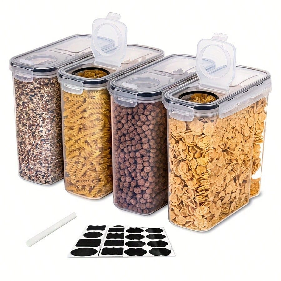 Kitchen Gadgets Organizer - مجموعة من 4 علب تخزين محكمة