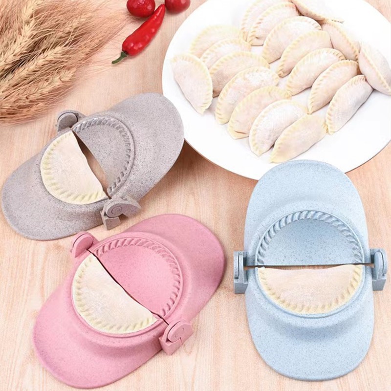 Kitchen Gadgets Dumpling Maker - صانع زلابية البلاستيك زلابية الصحافة قالب