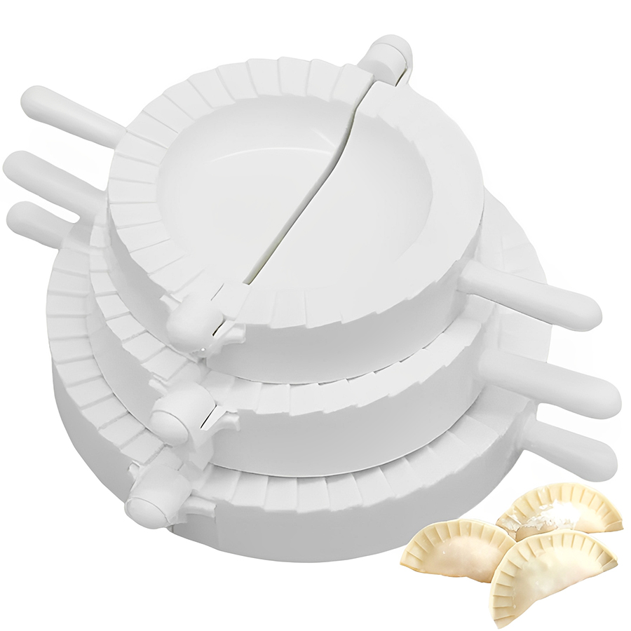 Kitchen Gadgets Dumpling Maker - 3 قطعة/المجموعة 7-10 سنتيمتر صانع زلابية