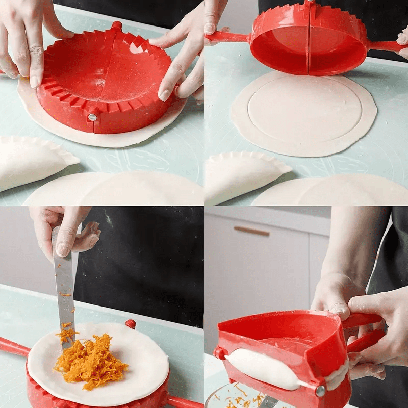 مجموعة من 3 قوالب منزلية لصنع  - مراجعة Kitchen Gadgets Dumpling Maker وسعره