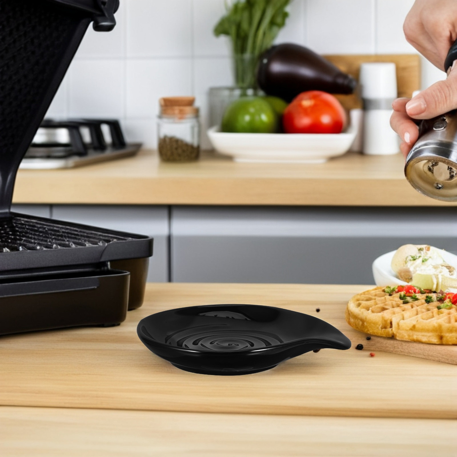 حامل ملاعق سيراميك متعدد الوظا - مراجعة Kitchen Gadgets Gold وسعره
