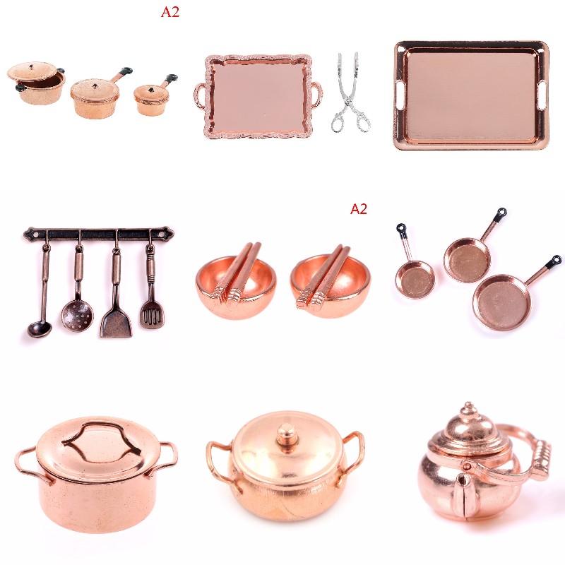 مقياس 1:12 دمية مصغرة لون الذه - مراجعة Kitchen Gadgets Gold وسعره