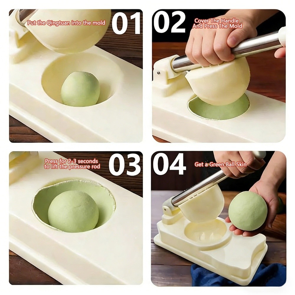 قالب جديد لصنع الزلابية بالضغط - مراجعة Kitchen Gadgets Dumpling Maker وسعره