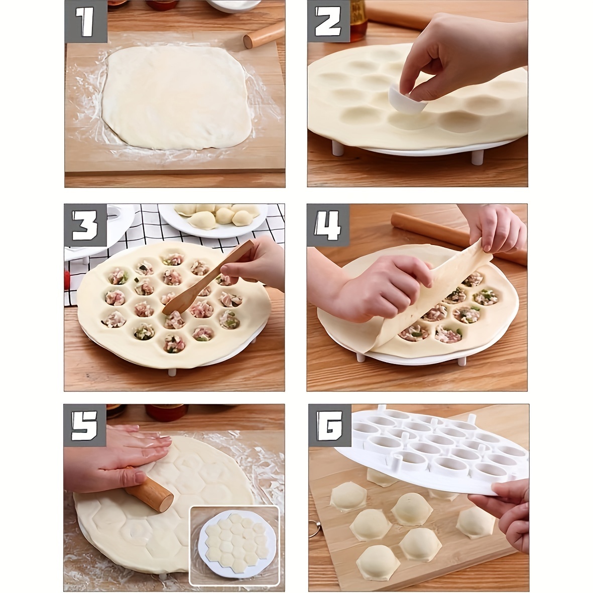 قالب الزلابية الصينية البسيط ، - مراجعة Kitchen Gadgets Dumpling Maker وسعره