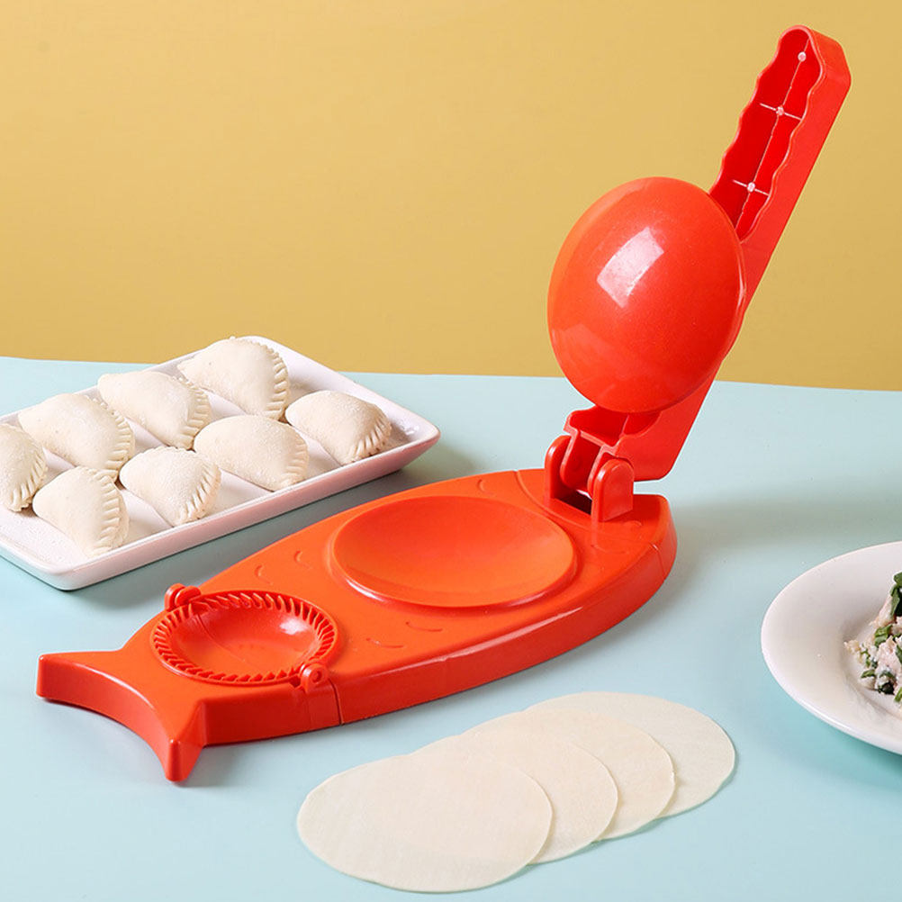 أداة ضغط وتشكيل الزلابية المنز - مراجعة Kitchen Gadgets Dumpling Maker وسعره