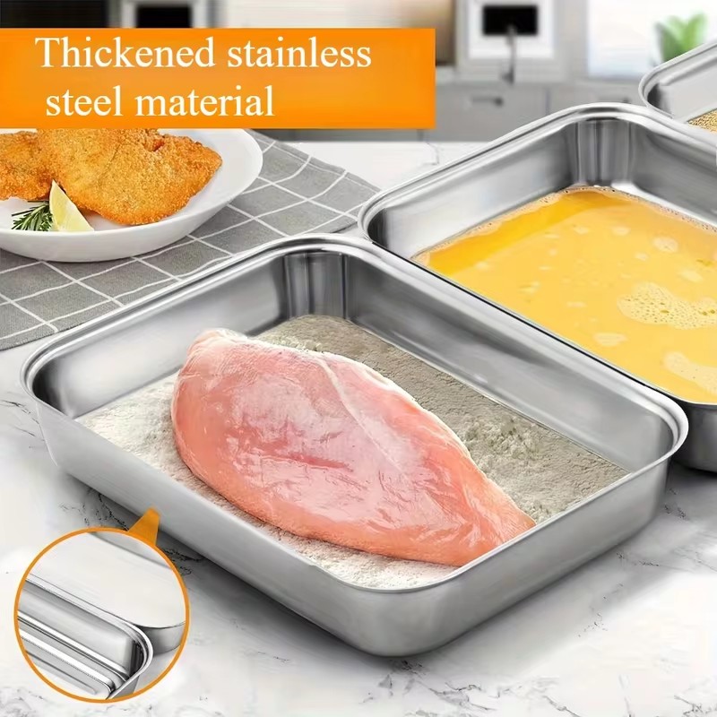 مجموعة من 3 علب تخزين طعام مصن - مراجعة Kitchen Gadgets Organizer وسعره