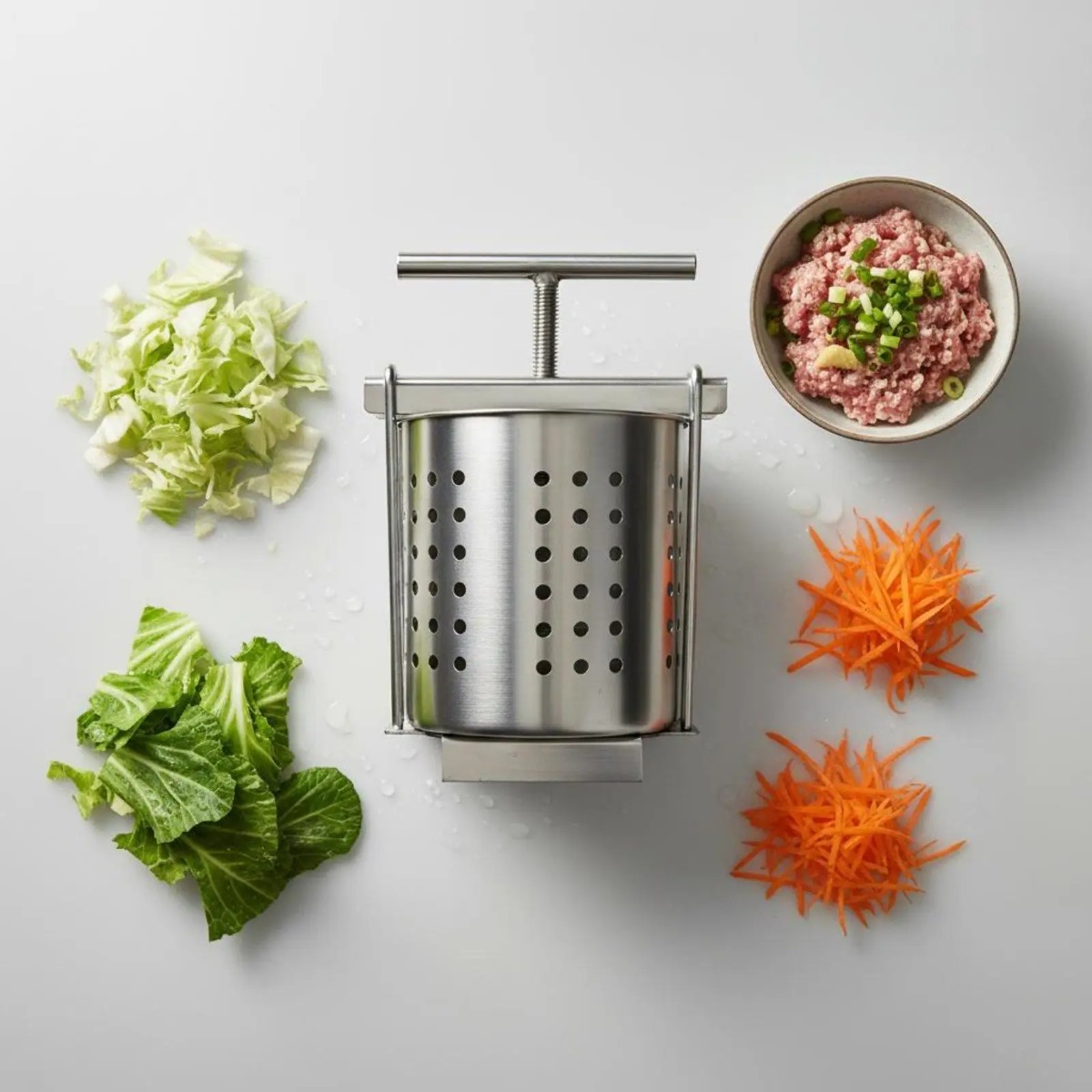 جهاز تجفيف الخضروات، أداة مطبخ - مراجعة Kitchen Gadgets Dumpling Maker وسعره