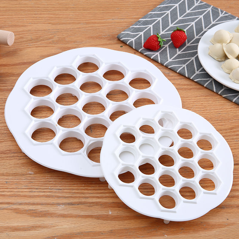 قالب صنع الزلابية بـ 19 فتحة،  - مراجعة Kitchen Gadgets Dumpling Maker وسعره