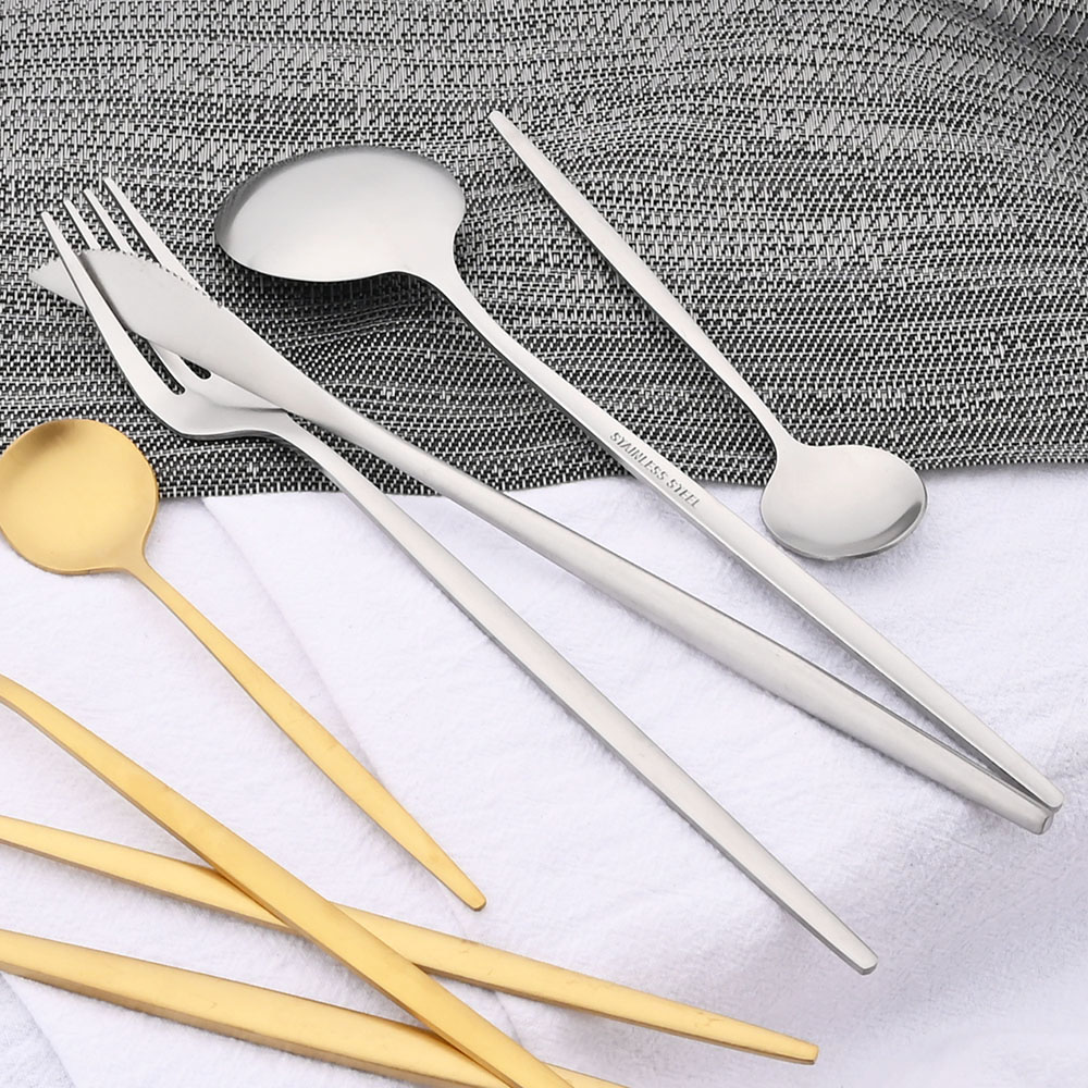 6Pcs Small Matte Spoon Tea Cof - مراجعة Kitchen Gadgets Gold وسعره