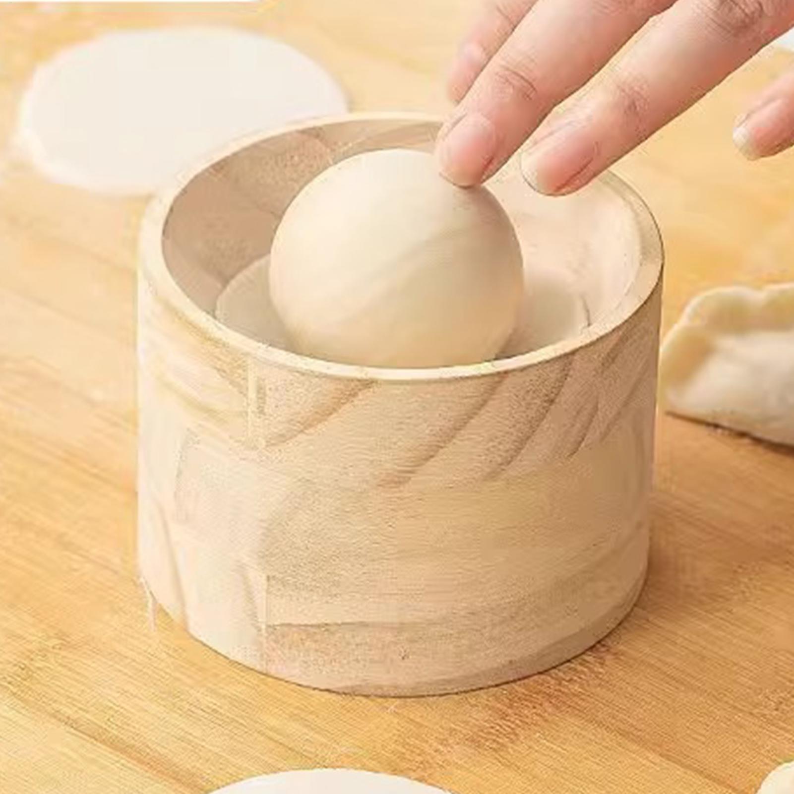 قالب ضغط خشبي يدوي لصنع عجينة  - مراجعة Kitchen Gadgets Dumpling Maker وسعره